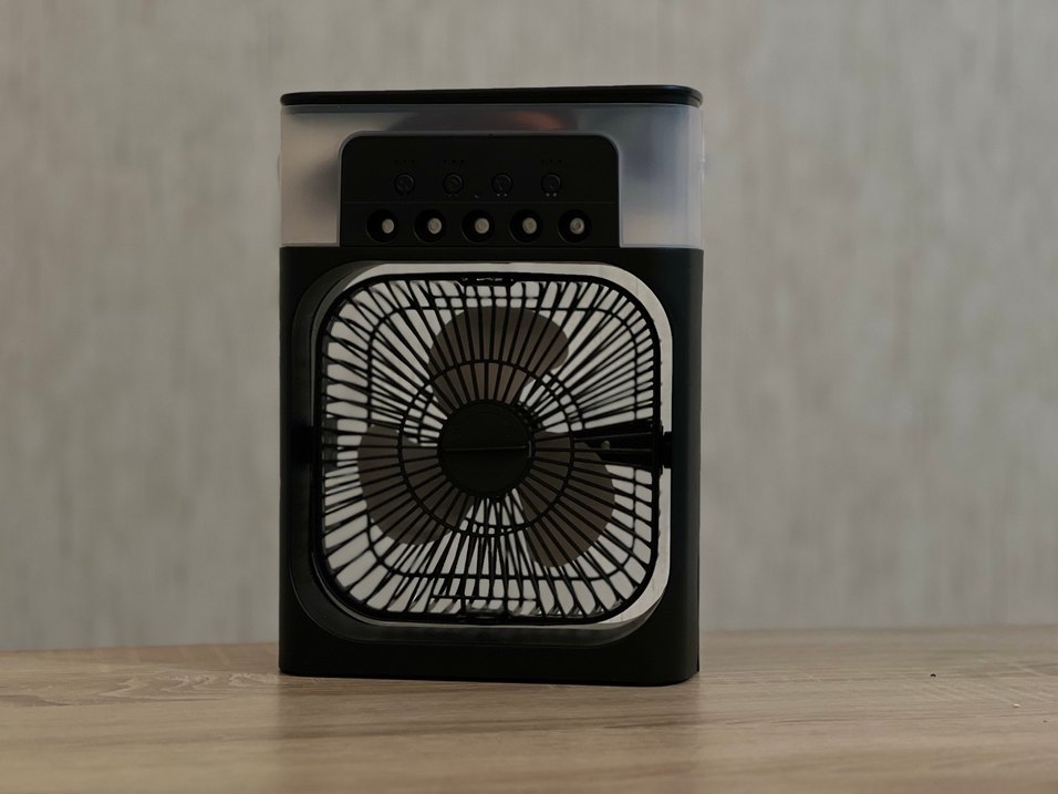 Taşınabilir buharlı hava nemlendirici ve soğutucu rgb - Görsel 2