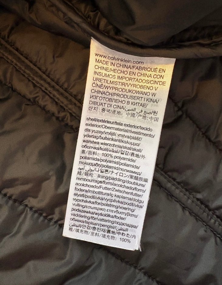 Calvin klein oversize yağmurluk mont - Görsel 5