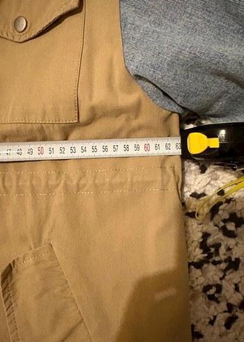 Kürk Detaylı Bej Kadın Parka ipekyol - Görsel 7