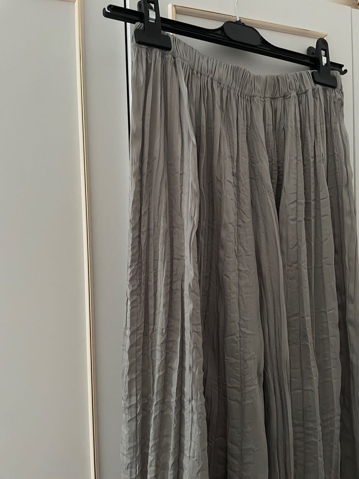 Kadın Uzun Piliseli Etek - Görsel 2