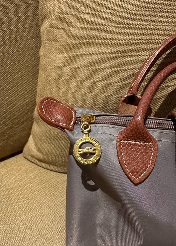 Longchamp gri  Çanta - Görsel 3