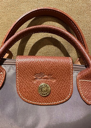 Longchamp gri  Çanta - Görsel 4