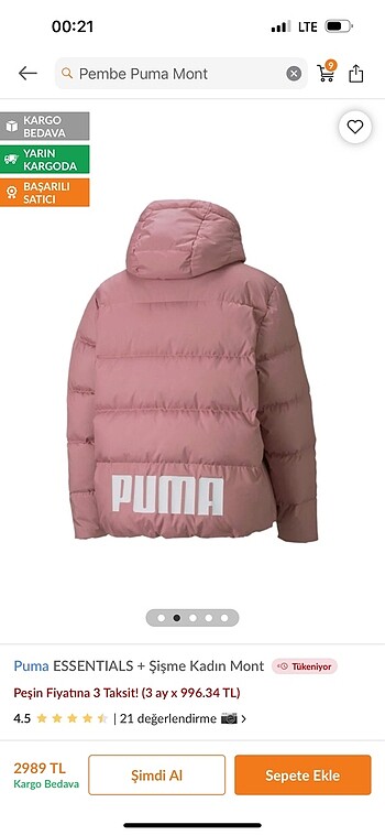 Puma Puma mont