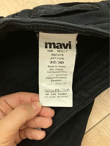 32 Beden siyah Renk Mavi jeans siyah molly model jean