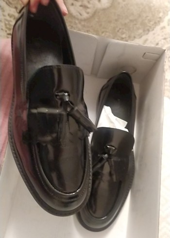 Siyah Tokalı Kadın Klasik Topuklu Ayakkabı - Görsel 2