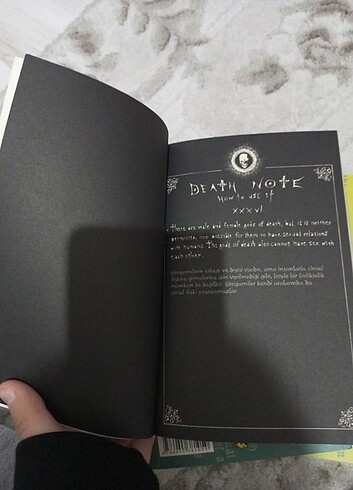  Beden Renk DEATH NOTE kitap