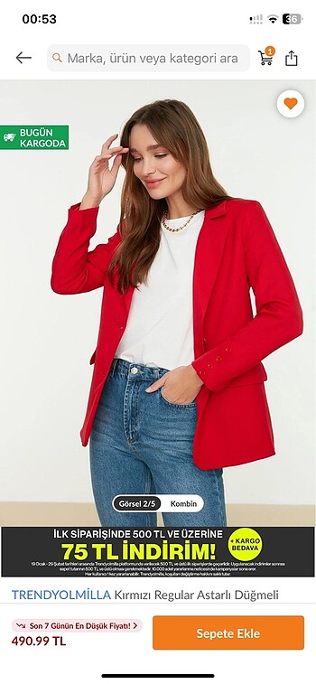 Blazer çeket