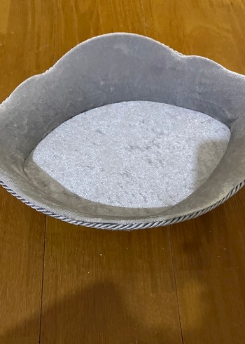 Dantel İşlemeli Gri kutu - Görsel 2