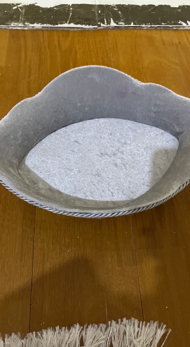 Dantel İşlemeli Gri kutu - Görsel 2