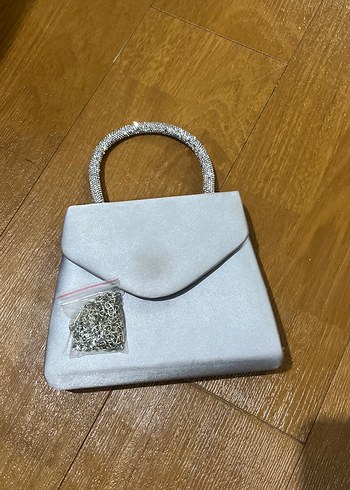 Modern Klasik Gri Kadın Çanta - Görsel 2