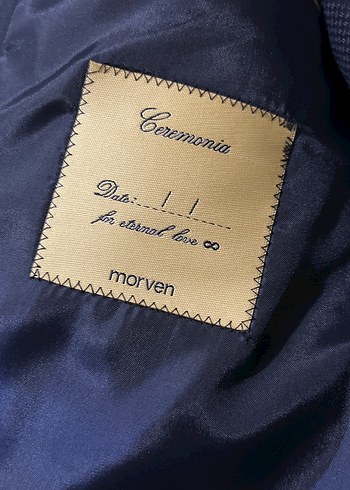 Erkek Lacivert Modern Klasik Takım Elbise - Görsel 2