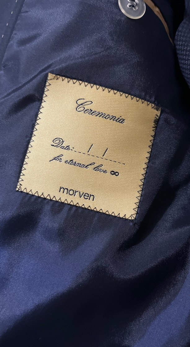 Erkek Lacivert Modern Klasik Takım Elbise - Görsel 2