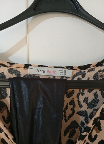 Zara Leopar elbise