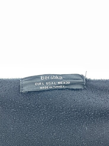 l Beden siyah Renk Bershka Hırka %70 İndirimli.