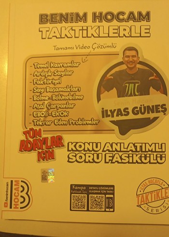 Benim Hocam Konu Anlatımlı Soru Fasikülü