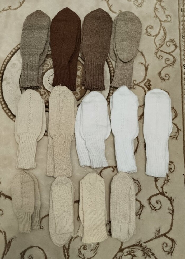 Hakiki koyun yünü çorap - Görsel 2
