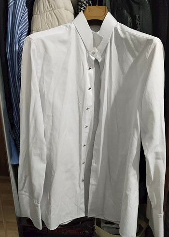 lacivert Papyon,kuşak seti,kol düğmesi ve 2adet damat gömlek - Görsel 5