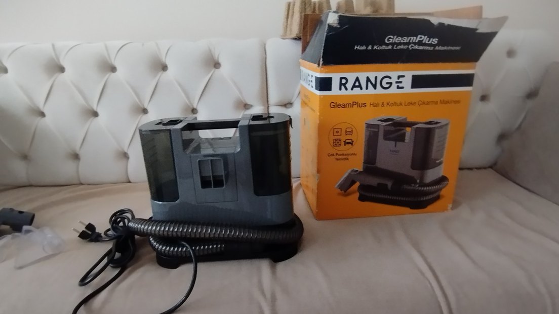 Gri Elektrikli koltuk yıkama makine 
 Hortumu ve Aparatı - Görsel 2