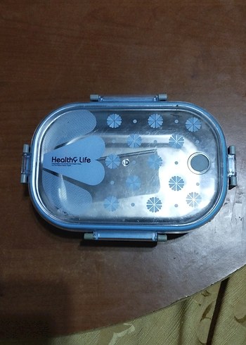 Mavi Gri Sağlıklı Yaşam Yemek Kabı - Görsel 2