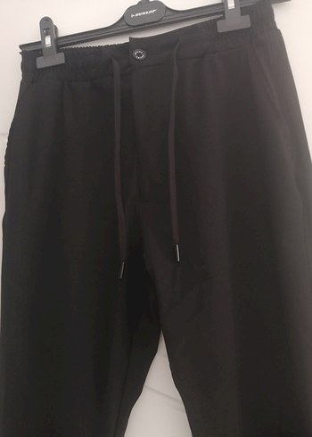 Siyah Kadın  Kumaş Pantolon - Görsel 2