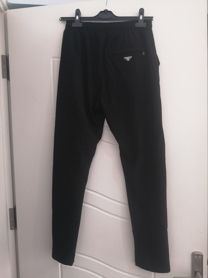 Siyah Kadın  Kumaş Pantolon - Görsel 4