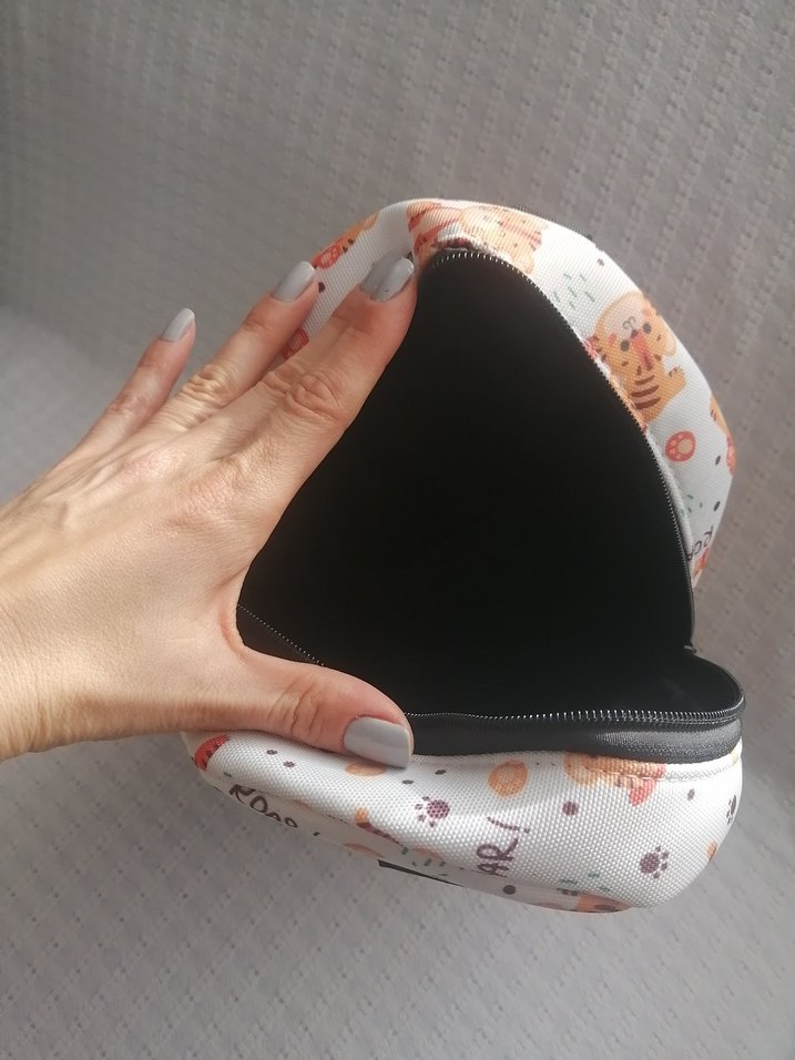 Renkli Desenli Kahverengi Çocuk Okul Çantası - Görsel 4