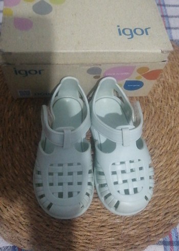 Igor Mint Yeşili Erkek Çocuk Cırt Cırtlı Sandalet - Görsel 3