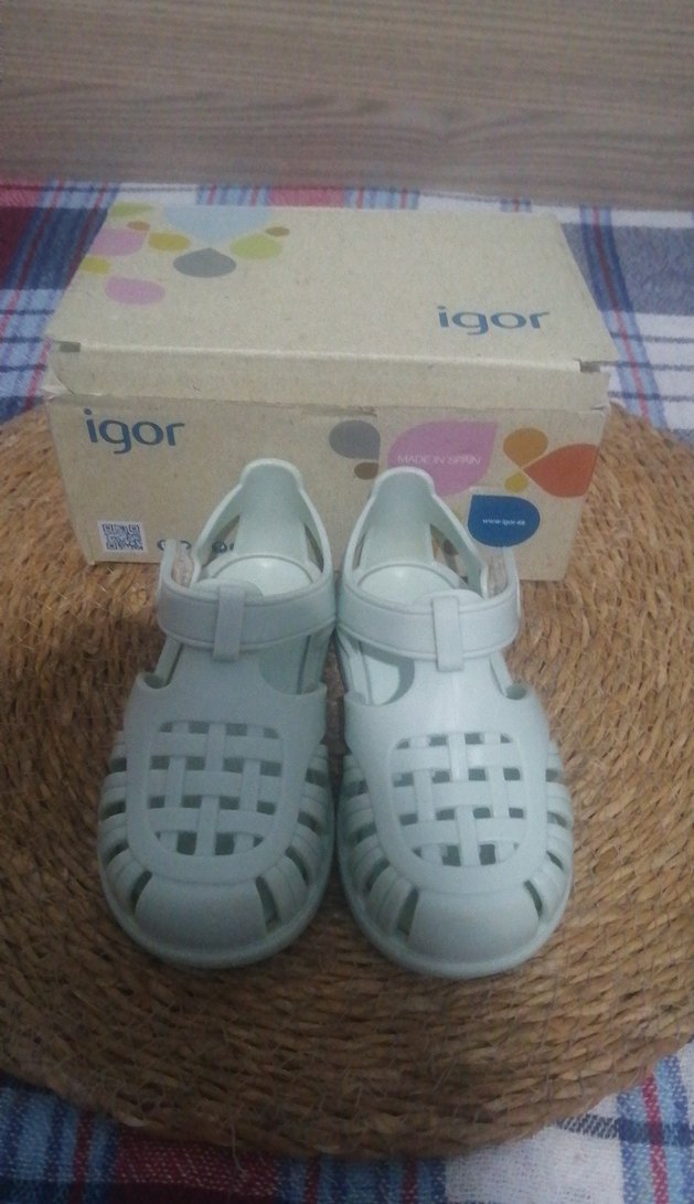 Igor Mint Yeşili Erkek Çocuk Cırt Cırtlı Sandalet - Görsel 4