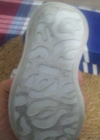 Beyaz Sarı Erkek Çocuk Spor Ayakkabı Adidas - Görsel 4