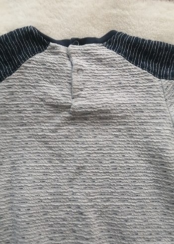 Gri Örgü Erkek Bebek Tulum - Görsel 5