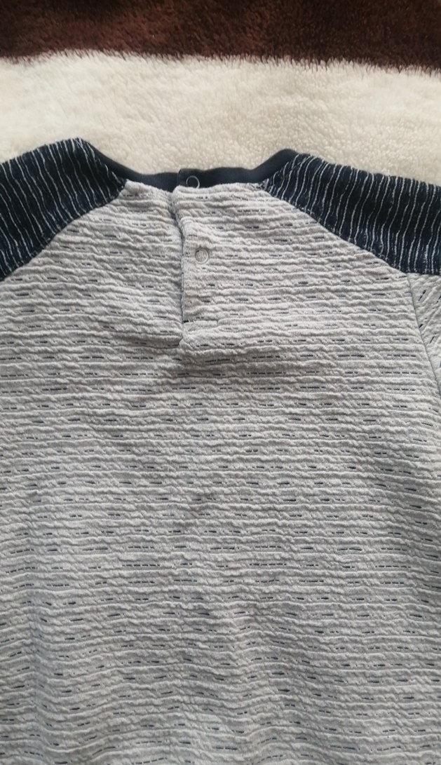 Gri Örgü Erkek Bebek Tulum - Görsel 5