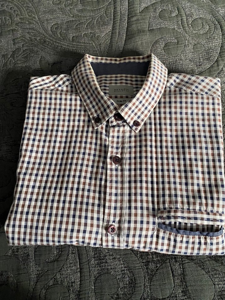 Beymen marka Uzun Kollu Kareli Erkek Gömlek - Görsel 2