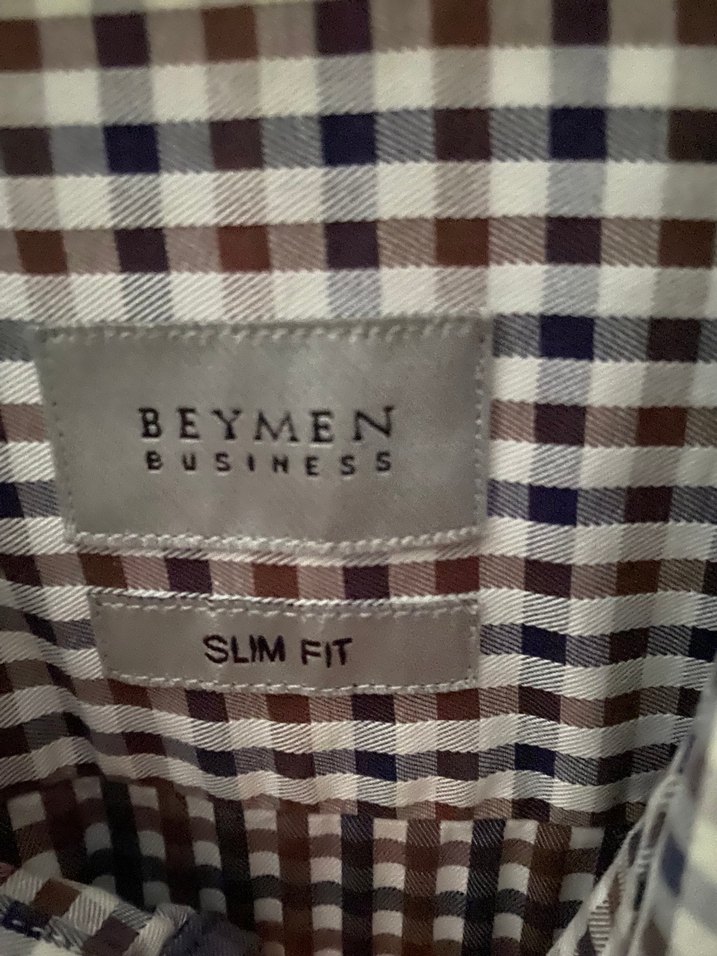 Beymen marka Uzun Kollu Kareli Erkek Gömlek - Görsel 3