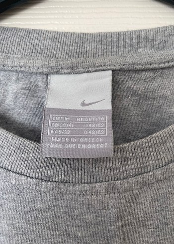 Nike Gri Uzun Kollu Düğmeli Erkek Sweatshirt - Görsel 3