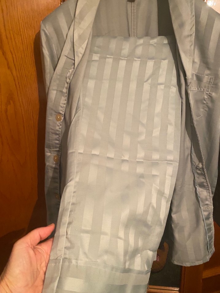 Gri Vintage Erkek Pijama Takımı 2 beden - Görsel 2