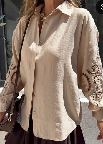 Beymen Club Beymen Clup Kollari İslemeli Rahat Gomlek