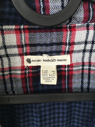 Mango Kare gömlek