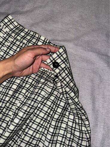 s Beden Bershka mini etek pileli