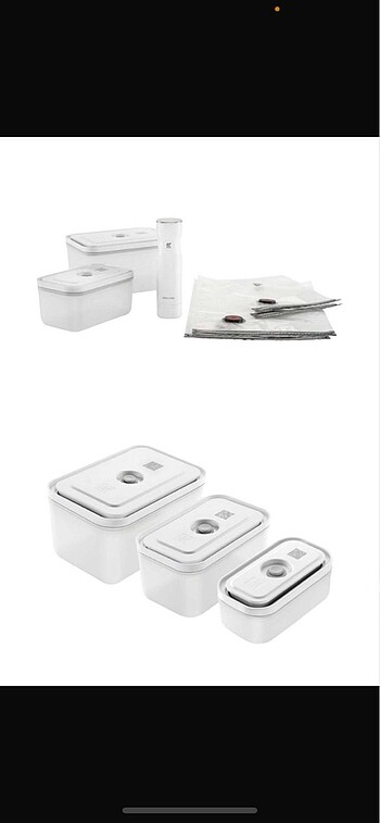 ZWİLLİNG VAKUMLU M+L SET ve 3LÜ SAKLAMA KABI
