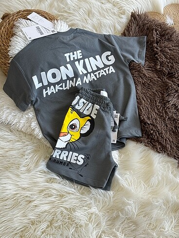 Zara ZARA 0 PAMUK LION KING SET