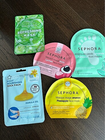 sephora maskeler