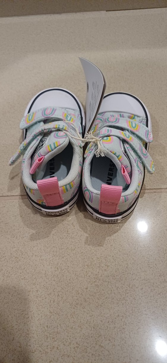 Çok Renkli Kız Çocuk Konverse Sneakers - Görsel 2