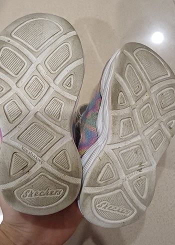 Kız Çocuk Renkli Işıklı Spor Ayakkabı - Görsel 4