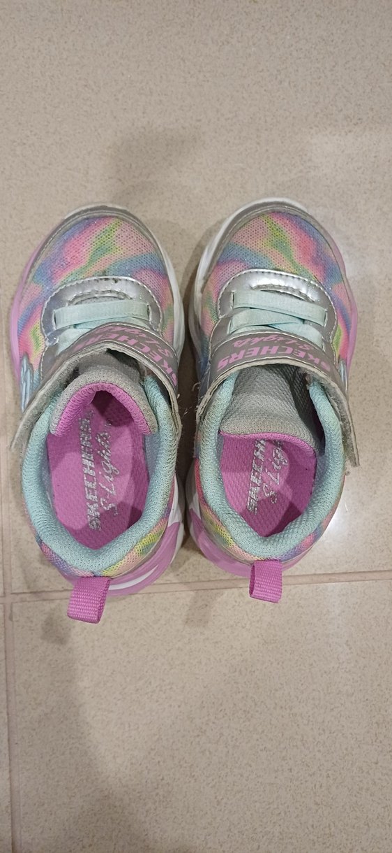 Kız Çocuk Renkli Işıklı Spor Ayakkabı - Görsel 3