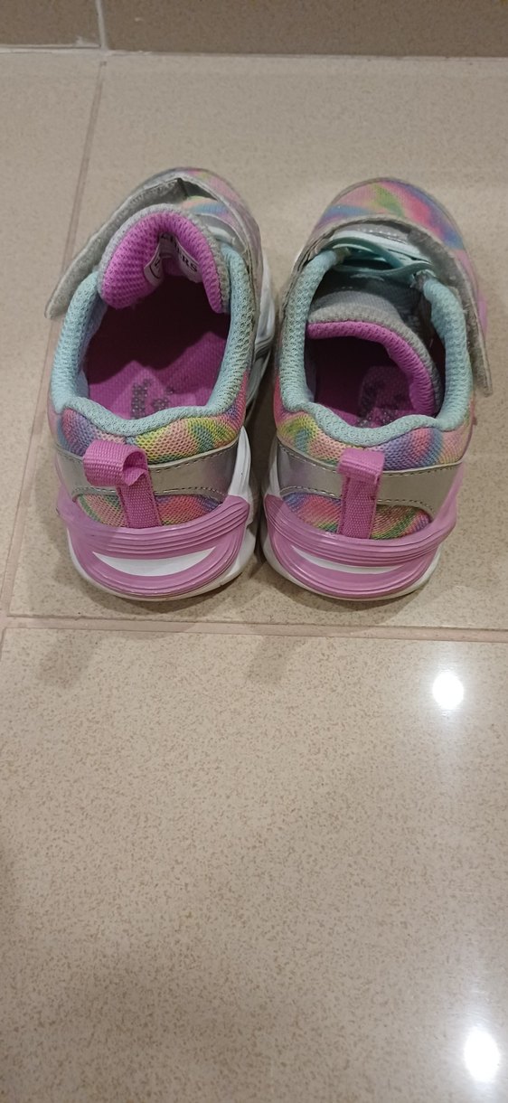 Kız Çocuk Renkli Işıklı Spor Ayakkabı - Görsel 2