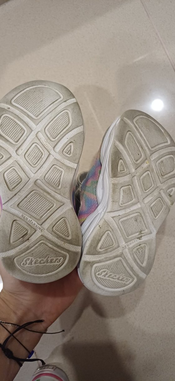 Kız Çocuk Renkli Işıklı Spor Ayakkabı - Görsel 4