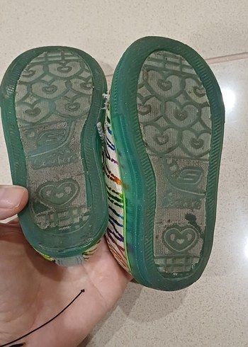 Renkli Boncuklu Kız Çocuk Spor Ayakkabı - Görsel 3