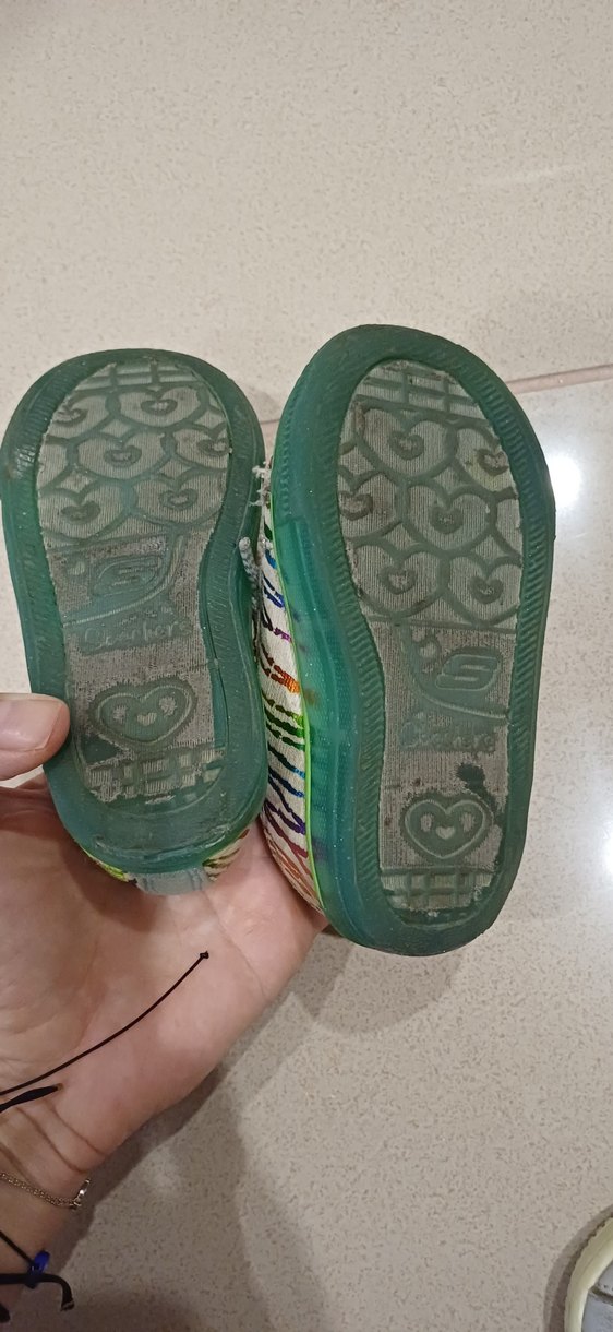 Renkli Boncuklu Kız Çocuk Spor Ayakkabı - Görsel 3