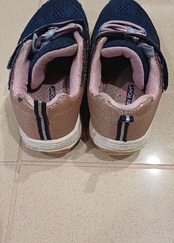 Kız Çocuk Mavi  Spor Ayakkabı - Görsel 4