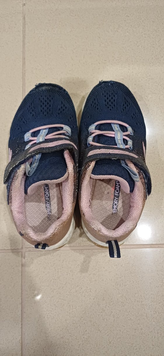 Kız Çocuk Mavi  Spor Ayakkabı - Görsel 2